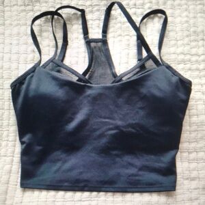 Women's Black Strappy Bralette
